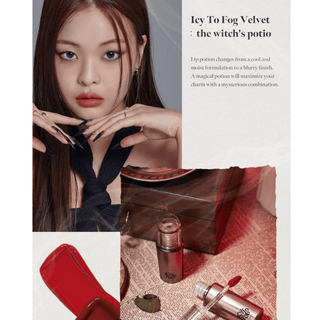 Black Rouge Icy to Fog Velvet (7 Colours) - Kbeauty Canada