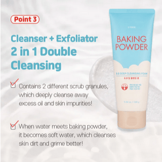 ETUDE HOUSE Baking Powder B.B Deep Cleansing Foam 160mL - Kbeauty Canada