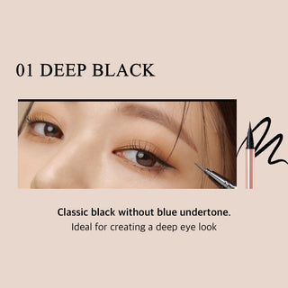Black Rouge Power Proof Pen Liner (Buy One Get One Free) - Kbeauty Canada