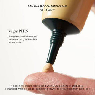 SHAISHAISHAI Banana Spot Calming Cream 03 (Yellow) 15g - Kbeauty Canada