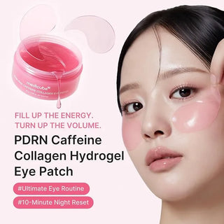 Medicube PDRN PINK CAFFEINE COLLAGEN EYE PATCH 60pcs - Kbeauty Canada