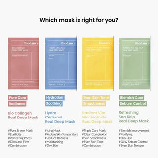 BIODANCE Refreshing Sea Kelp Real Deep Mask 34g (Green) (1ea) - Kbeauty Canada