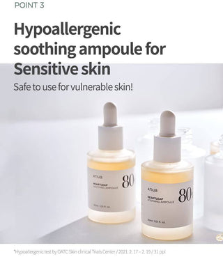 Anua Heartleaf 80 Moisture Soothing Ampoule 30ml - Kbeauty Canada