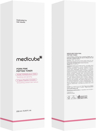 MEDICUBE PDRN Pink Cica Soothing Toner 250ML - Kbeauty Canada
