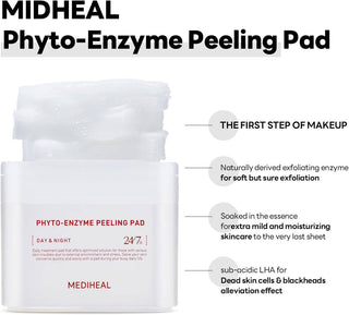 MEDIHEAL Phyto-Enzyme Peeling Pad 200mL (90 pads) - Kbeauty Canada