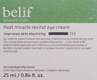BELIF Peat Miracle Revital Eye Cream 25mL - Kbeauty Canada