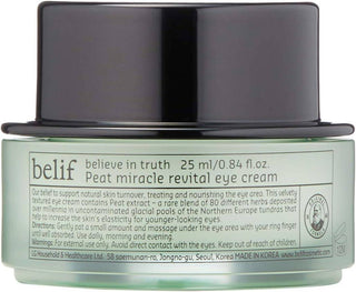 BELIF Peat Miracle Revital Eye Cream 25mL - Kbeauty Canada