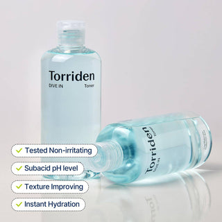 TORRIDEN Dive-In Low Moledulcar Hyaluronic Acid Toner 300mL - Kbeauty Canada
