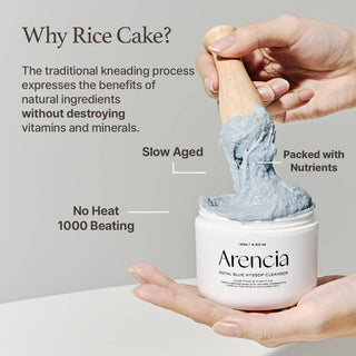 ARENCIA Fresh Blue Hyssop Rice Mochi Cleanser 120g - Kbeauty Canada