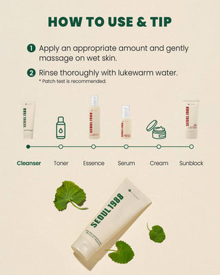 KSECRET Seoul 1988 Cleansing Foam: Pine Cica 1% + Probiotics 150mL - Kbeauty Canada
