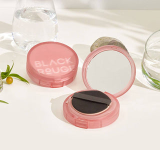 Black Rouge Thin Layer Velour Cushion (Buy One Get One Free) - Kbeauty Canada