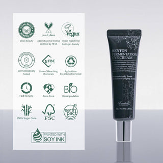 BENTON Fermentation Eye Cream 30g - Kbeauty Canada