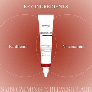 RAVIEL Panthenol Dark Spot & Blemish Care Spot Cream 15 ML x 2 (0.5 FL.OZ x 2) - Kbeauty Canada