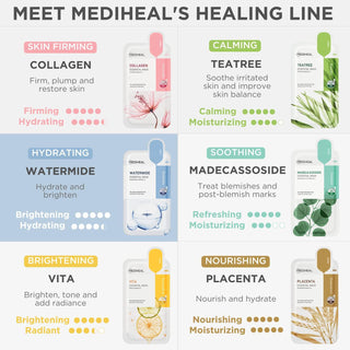 MEDIHEAL Watermide Essential Mask 24mL (1ea) - Kbeauty Canada
