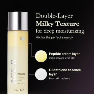MEDICUBE Age-R Glutathione Glow Toner 140mL - Kbeauty Canada