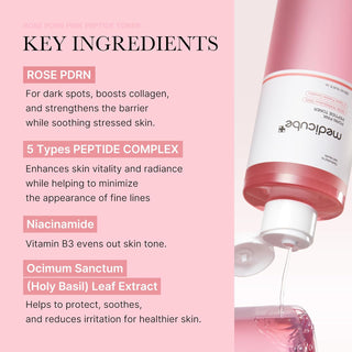 MEDICUBE PDRN Pink Cica Soothing Toner 250ML - Kbeauty Canada