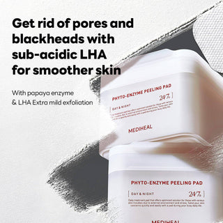 MEDIHEAL Phyto-Enzyme Peeling Pad 200mL (90 pads) - Kbeauty Canada