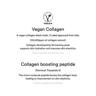Abib Collagen Gel Mask Heartleaf Jelly face sheet mask showing a transparent jelly mask with heartleaf plant ingredients.