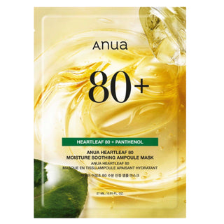 ANUA Heartleaf 80 Moisture Soothing Ampoule Mask - Kbeauty Canada
