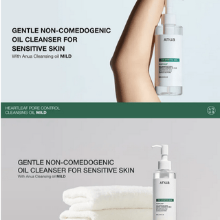 ANUA Heartleaf Pore Control Cleansing Oil Mild 200mL - Kbeauty Canada
