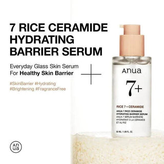 ANUA Rice 7 Ceramide Hydrating Barrier Serum 50mL - Kbeauty Canada