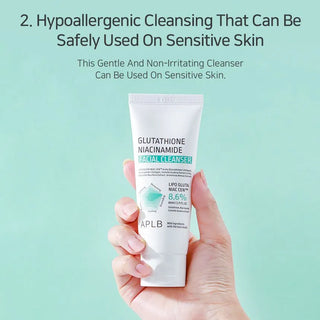 APLB Glutathione Niacinamide Facial Cleanser 80ml - Kbeauty Canada