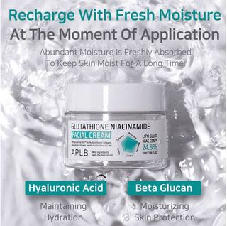 APLB Glutathione Niacinamide Facial Cream 55mL - Kbeauty Canada