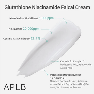 APLB Glutathione Niacinamide Facial Cream 55mL - Kbeauty Canada
