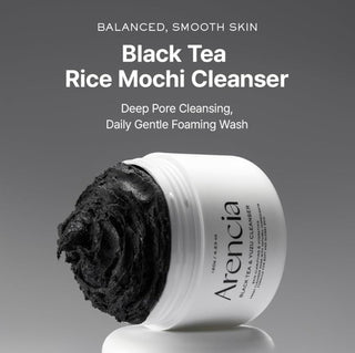ARENCIA Black Tea Rice Mochi Cleanser 120g