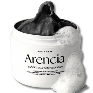 ARENCIA Black Tea Rice Mochi Cleanser 120g