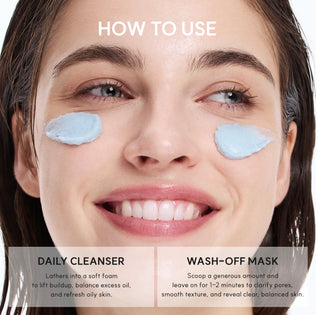 ARENCIA Fresh Blue Hyssop Rice Mochi Cleanser 120g - Kbeauty Canada