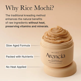 ARENCIA CALENDULA RICE MOCHI CLEANSER 120G - Kbeauty Canada