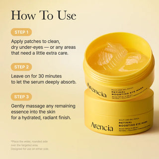ARENCIA Retinal Boosting Eye Mask 60EA - Kbeauty Canada