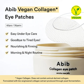 Abib COLLAGEN EYE PATCH JERICHO ROSE JELLY (60EA)90G - Kbeauty Canada
