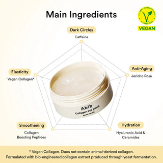 Abib COLLAGEN EYE PATCH JERICHO ROSE JELLY (60EA)90G - Kbeauty Canada