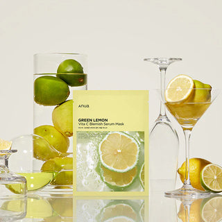 ANUA Green Lemon Vita C Blemish Serum Mask - Kbeauty Canada