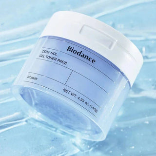 BIODANCE Cera-nol Gel Toner Pads (Blue_60 Pads) - Kbeauty Canada