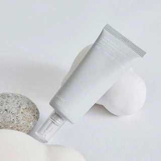 CELIMAX Dual Barrier Skin Wearable Cream 50mL jar with white and blue packaging, showcasing the cream's smooth texture.
