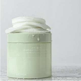 CELIMAX Jiwoogae Heartleaf BHA Peeling Pad 60pcs 125mL - Kbeauty Canada