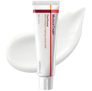 Centellian24 Madeca Cream Time Reverse in a jar, featuring a smooth, creamy texture for revitalizing skin and reducing signs of aging.