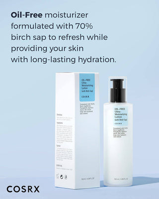 COSRX Oil-Free Ultra Moisturizing Lotion with Birch Sap 100mL - Kbeauty Canada