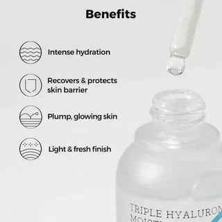 COSRX Hydrium Triple Hyaluronic Moisture Ampoule 40mL - Kbeauty Canada