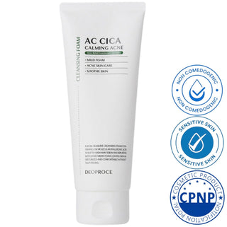 DEOPROCE AC CICA CALMING ACNE CLEANSING FOAM 150ml - Kbeauty Canada