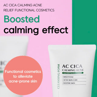 DEOPROCE AC CICA CALMING ACNE CLEANSING FOAM 150ml - Kbeauty Canada