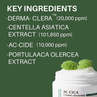 DEOPROCE AC CICA CALMING BOOSTING BALANCING CREAM 50g - Kbeauty Canada