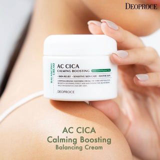 DEOPROCE AC CICA CALMING BOOSTING BALANCING CREAM 50g - Kbeauty Canada