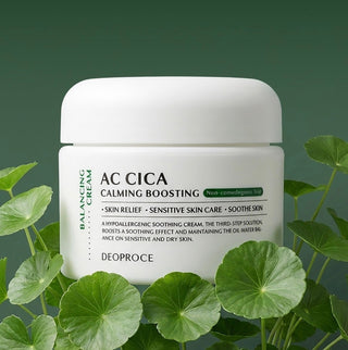 DEOPROCE AC CICA CALMING BOOSTING BALANCING CREAM 50g - Kbeauty Canada