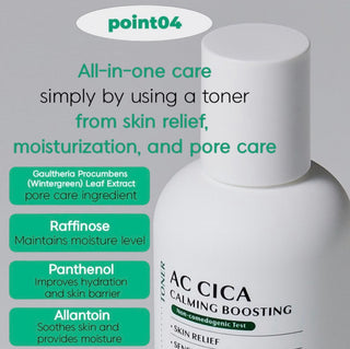 DEOPROCE AC CICA CALMING BOOSTING TONER 150ml - Kbeauty Canada