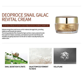 DEOPROCE Snail Galac Revital Cream 50g
