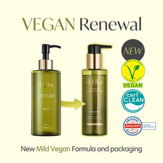 D'ALBA Mild Skin Balancing Vegan Cleanser 200mL - Kbeauty Canada